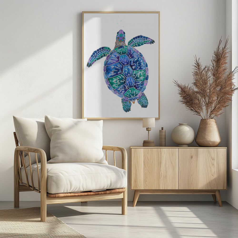 Traumlandschaft der Schildkröte | Poster