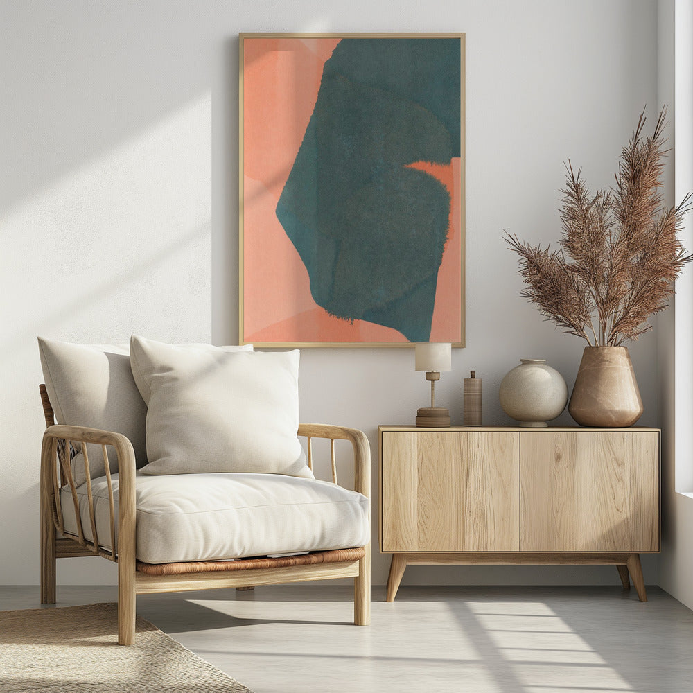 Abstract Dipped Landscape 2 | Poster