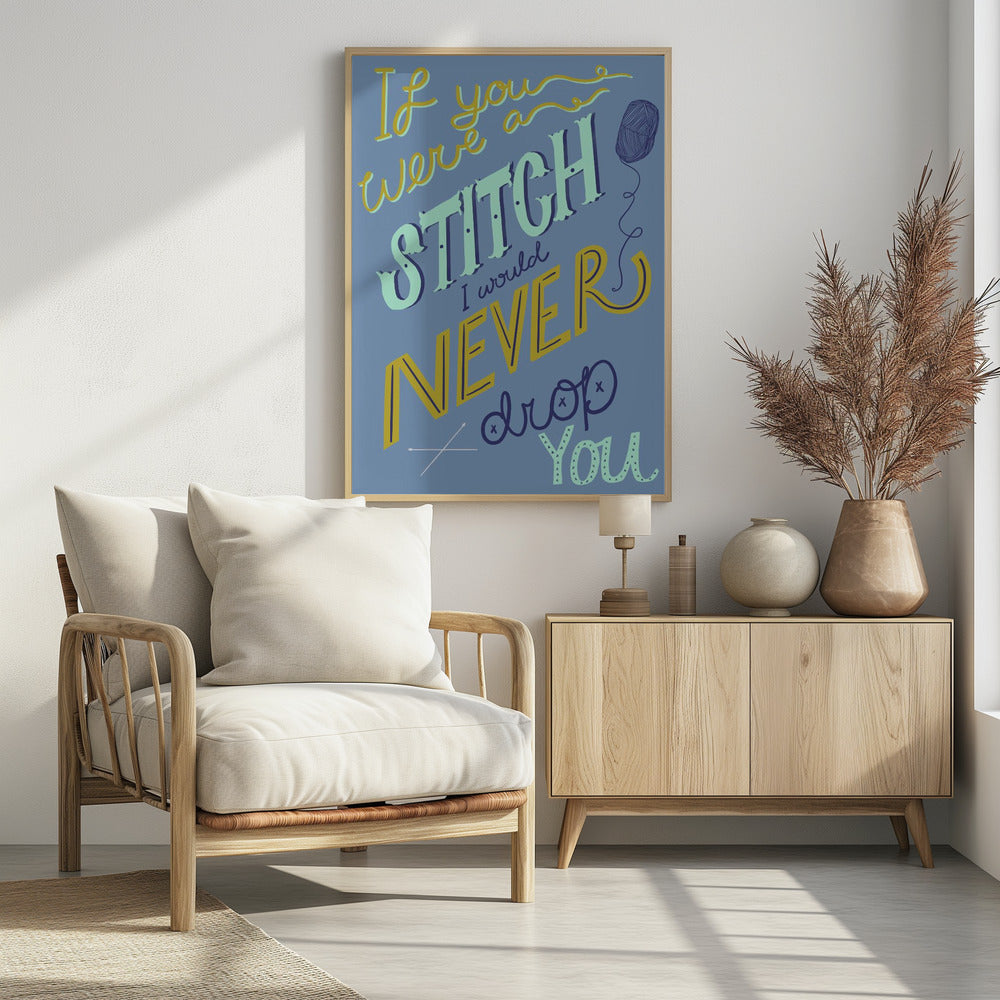 dropped stitches | Poster