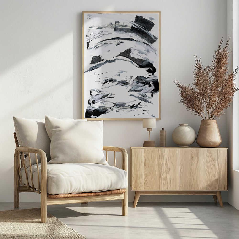 Schwarz-Weiß-Szene 1 | Poster