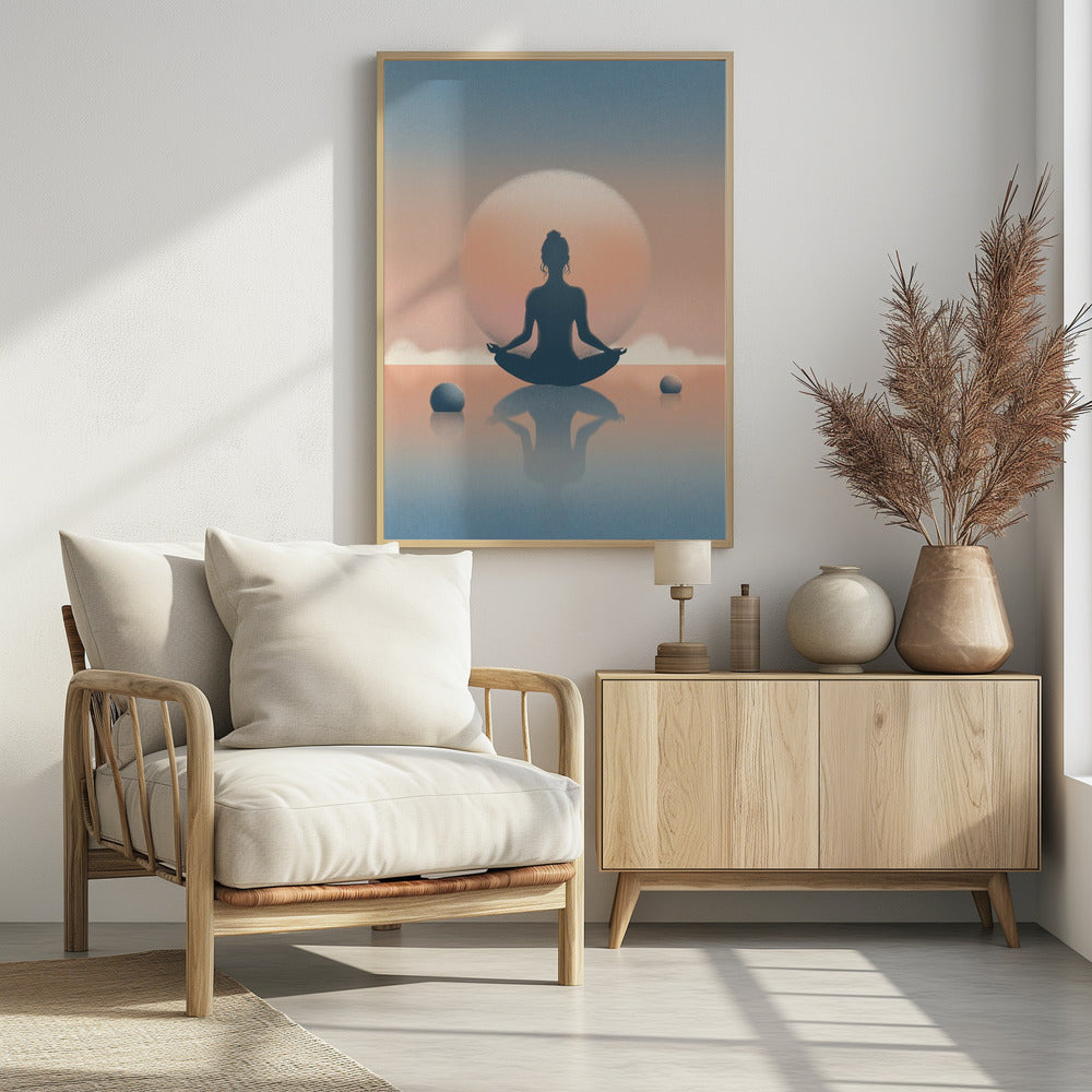 Sonnenuntergangsgedanken | Poster