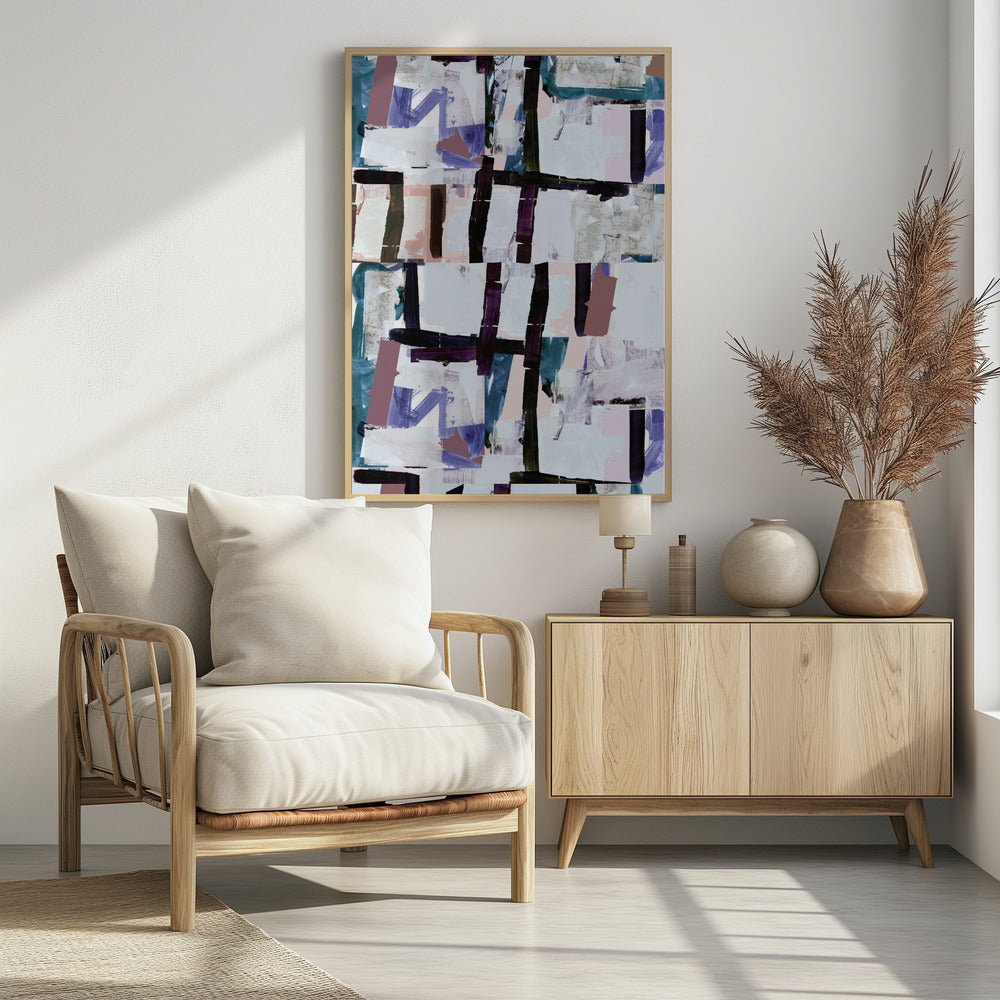 Abstract Lines 1 | Poster