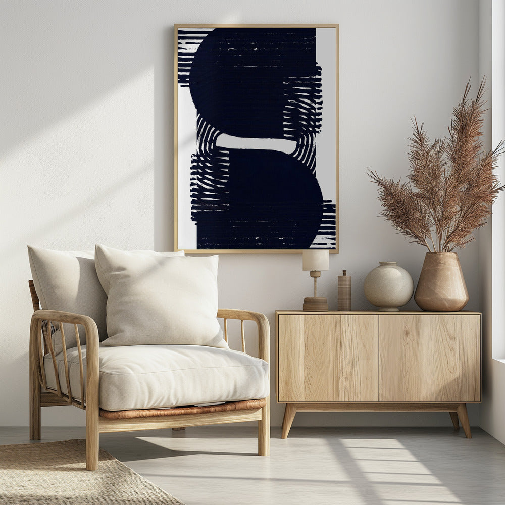 Abstrakte, kräftige Formen 2 | Poster