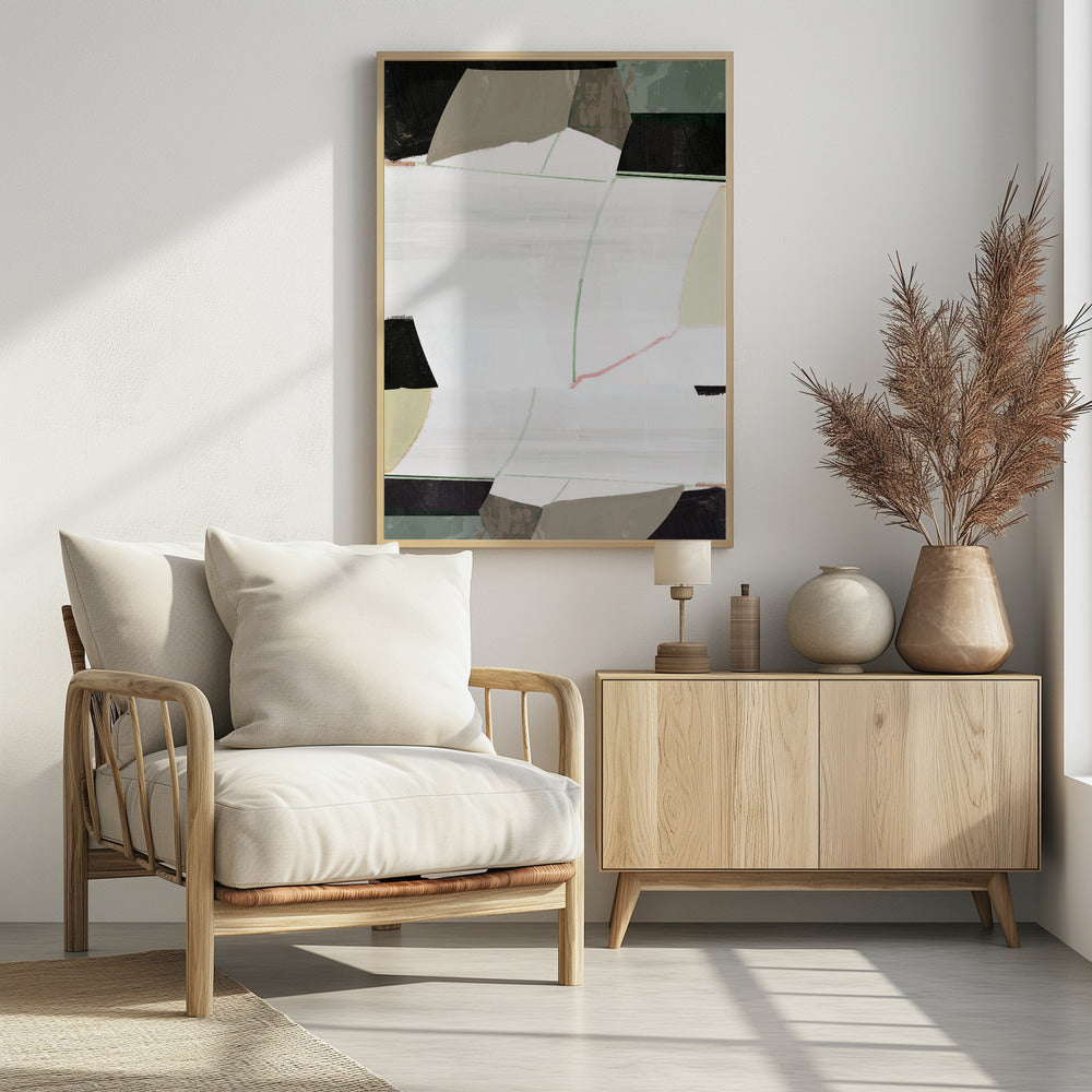Abstrakter Raum 1 | Poster