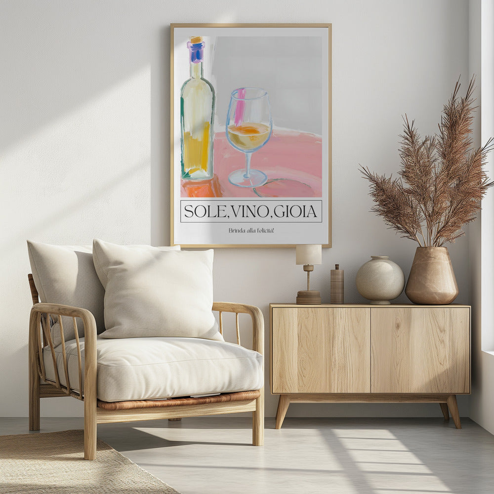 Seezunge, Wein, Gioia | Poster