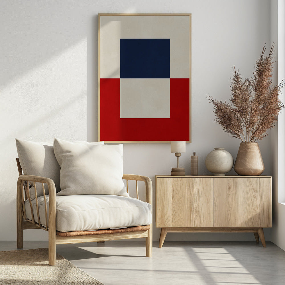 Überlappende Geometrie 6 | Poster