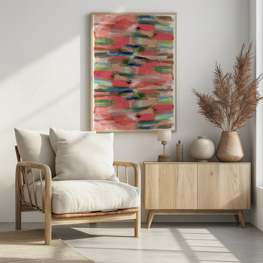 Abstract Fluid Shapes Print | Poster