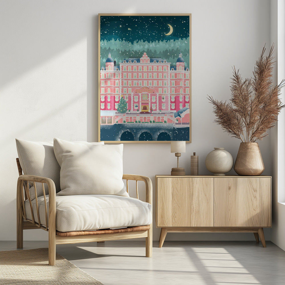 Urlaub im Grand Budapest Hotel | Poster