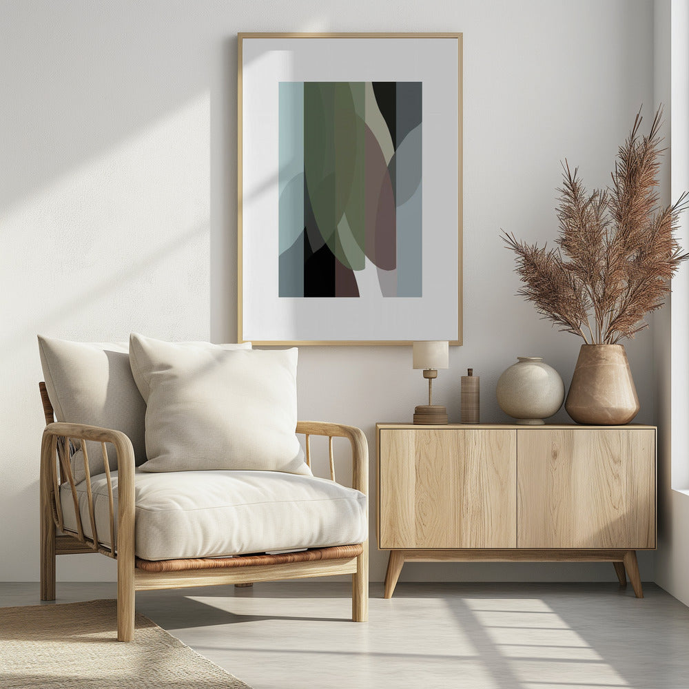 Abstrakte Formen Kunstdruck Nr. 4 | Poster