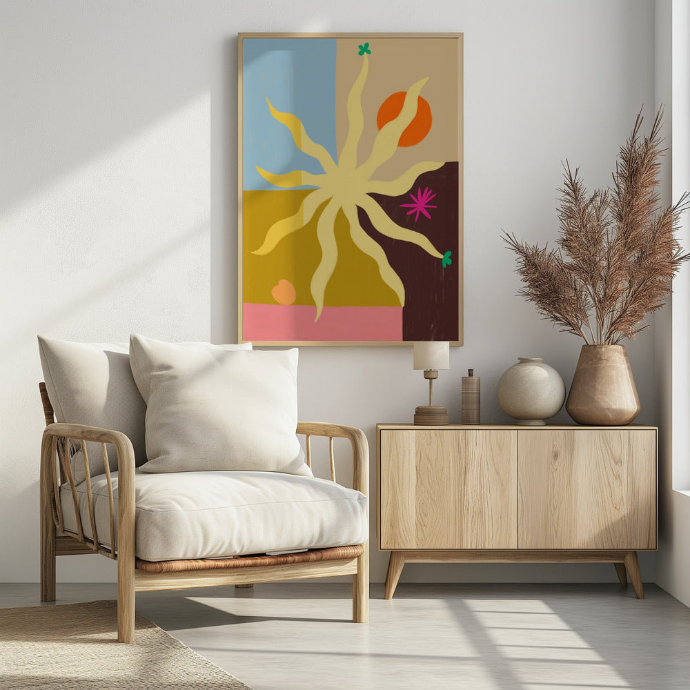 The Sun, the Fruit and the Flower | Poster
