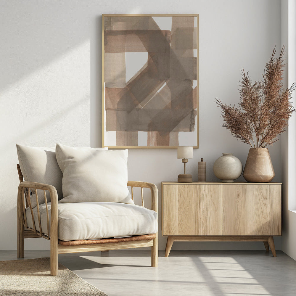 Abstract Cinnamon 1 | Poster