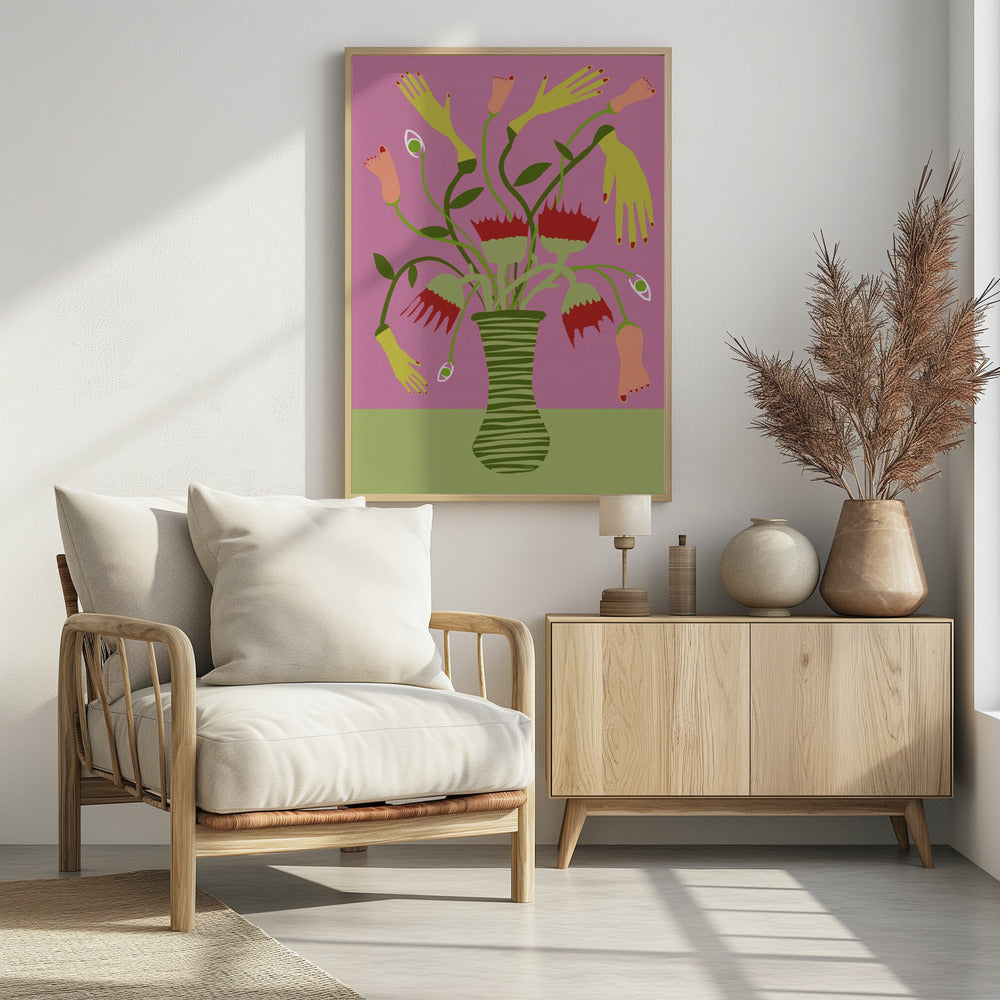 Die seltsame Vase | Poster