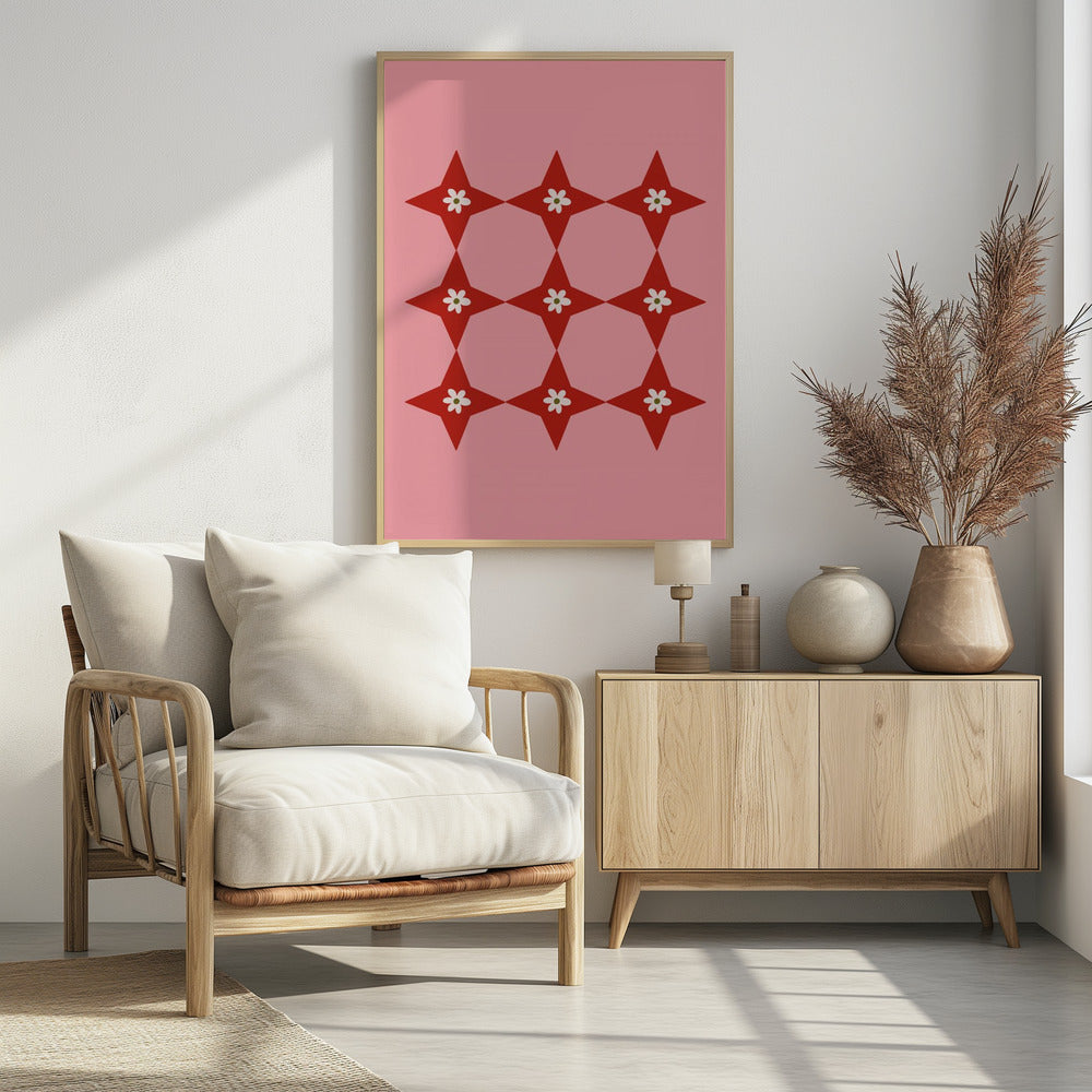 Blumenfliese | Poster