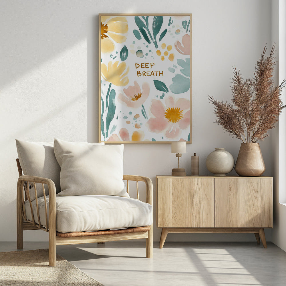 Florale Ruhe | Poster