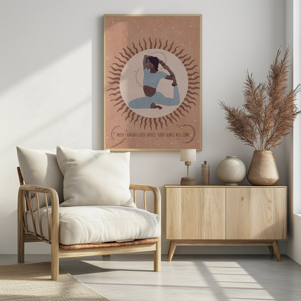 Energetisierte Ruhe | Poster