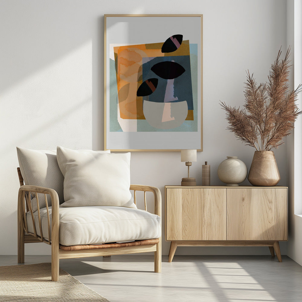 Kaffeebohnen-Collage 1 | Poster