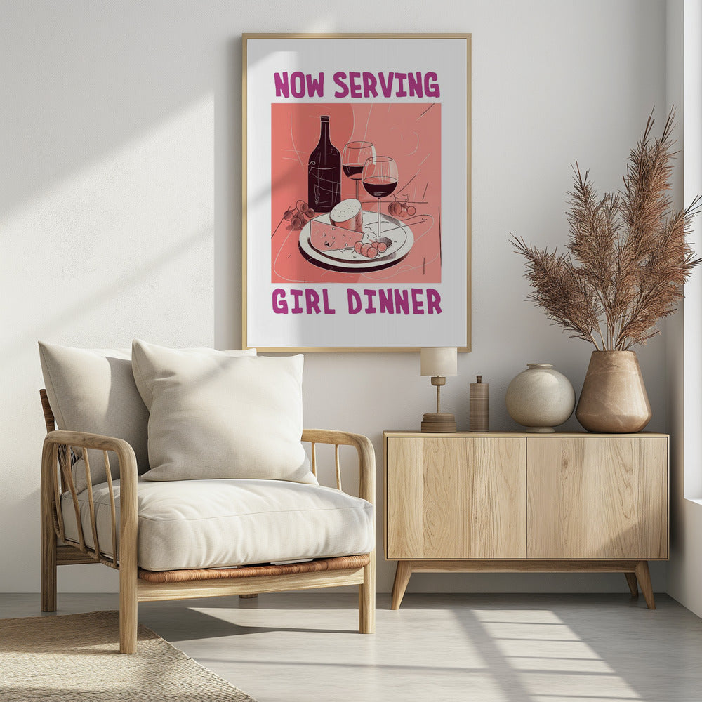 Mädchen-Dinner Nr. 1 | Poster