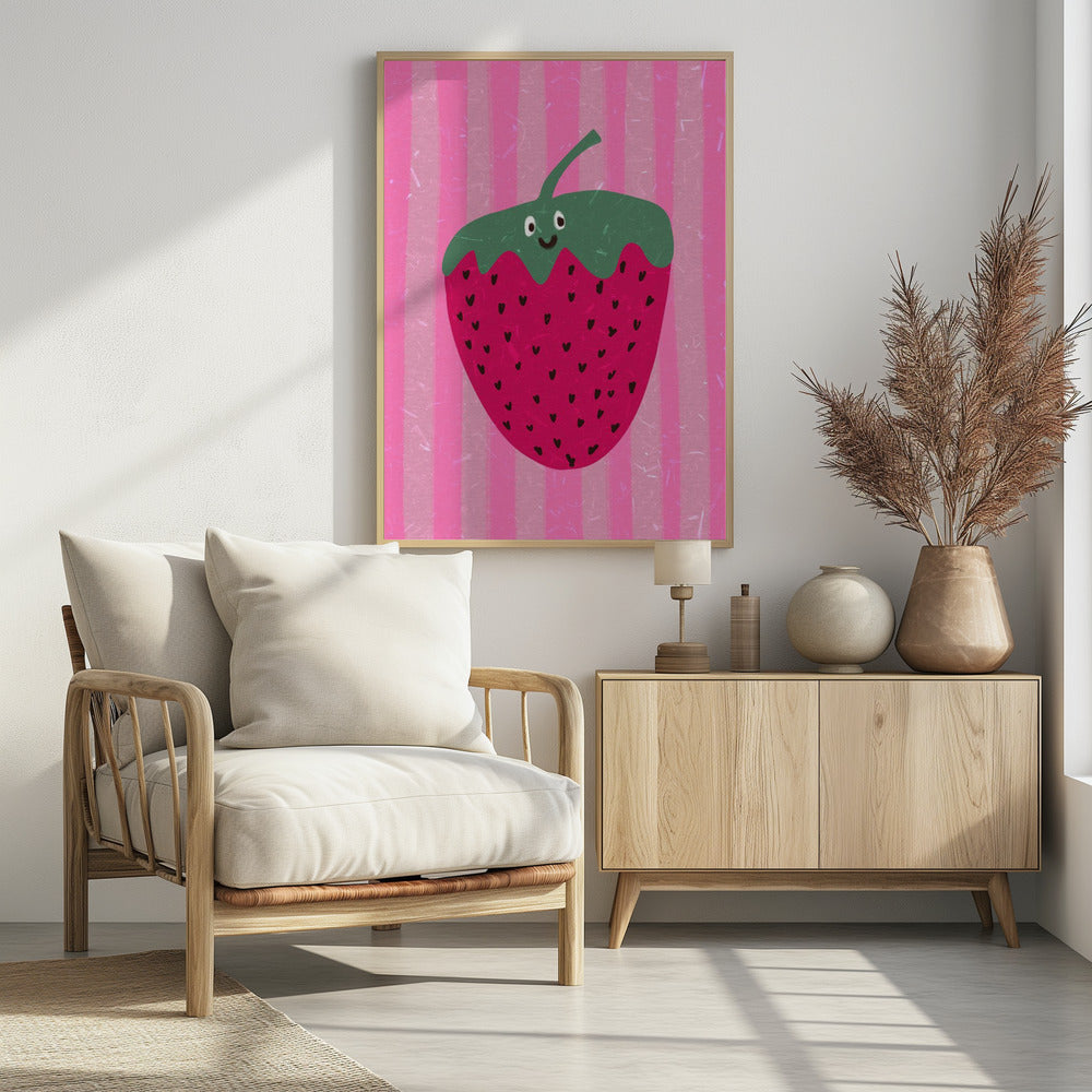 Hello strawberry | Poster