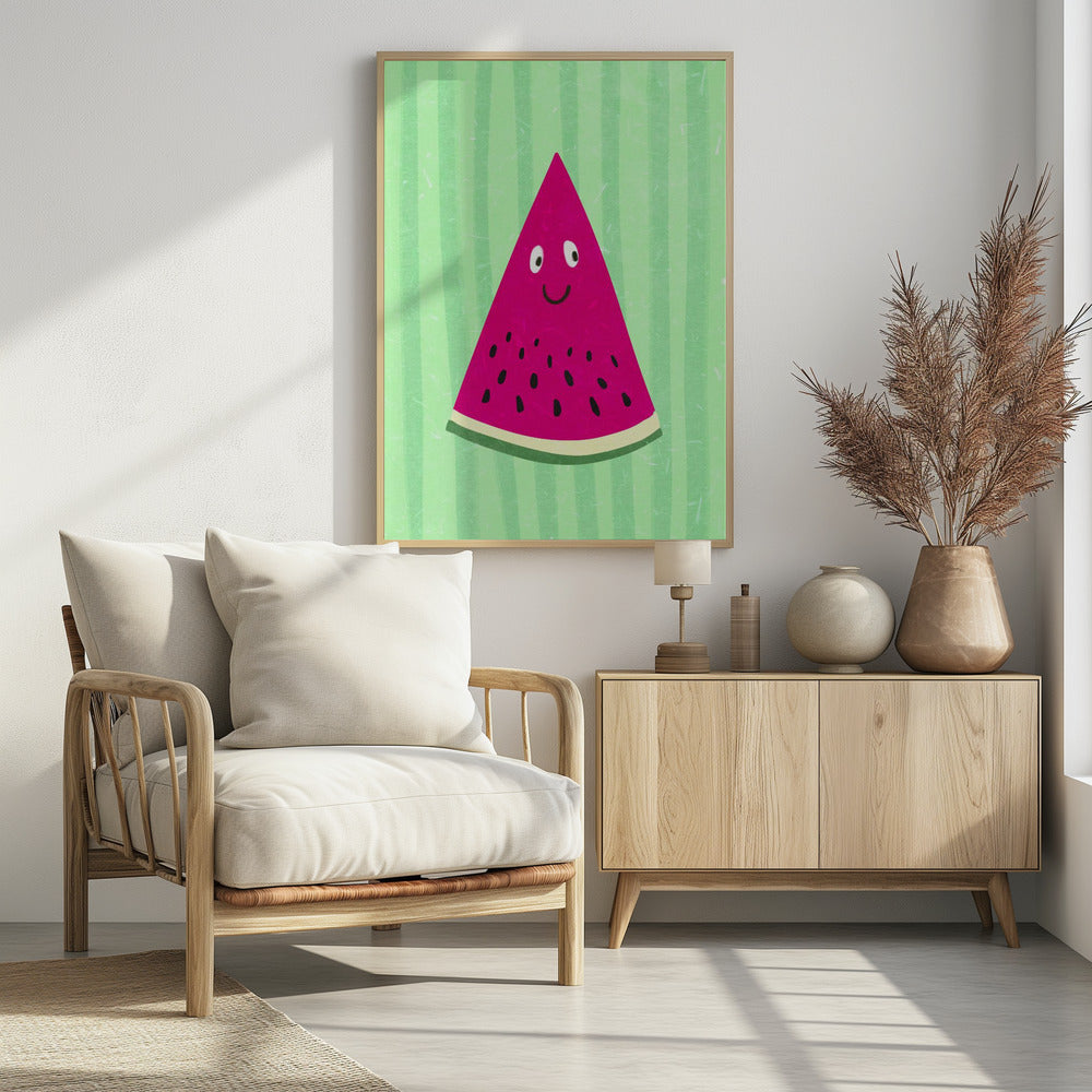 Hallo Wassermelone | Poster