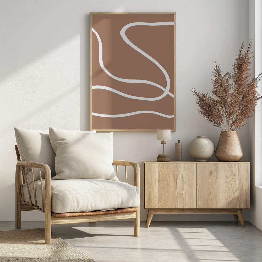 Abstract Mocha | Poster