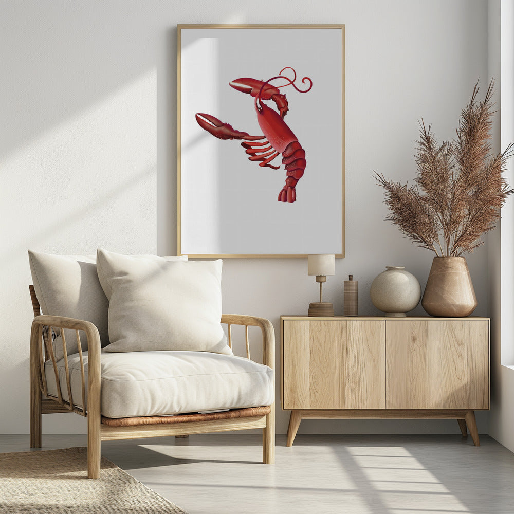 Lebhafter Hummertanz | Poster