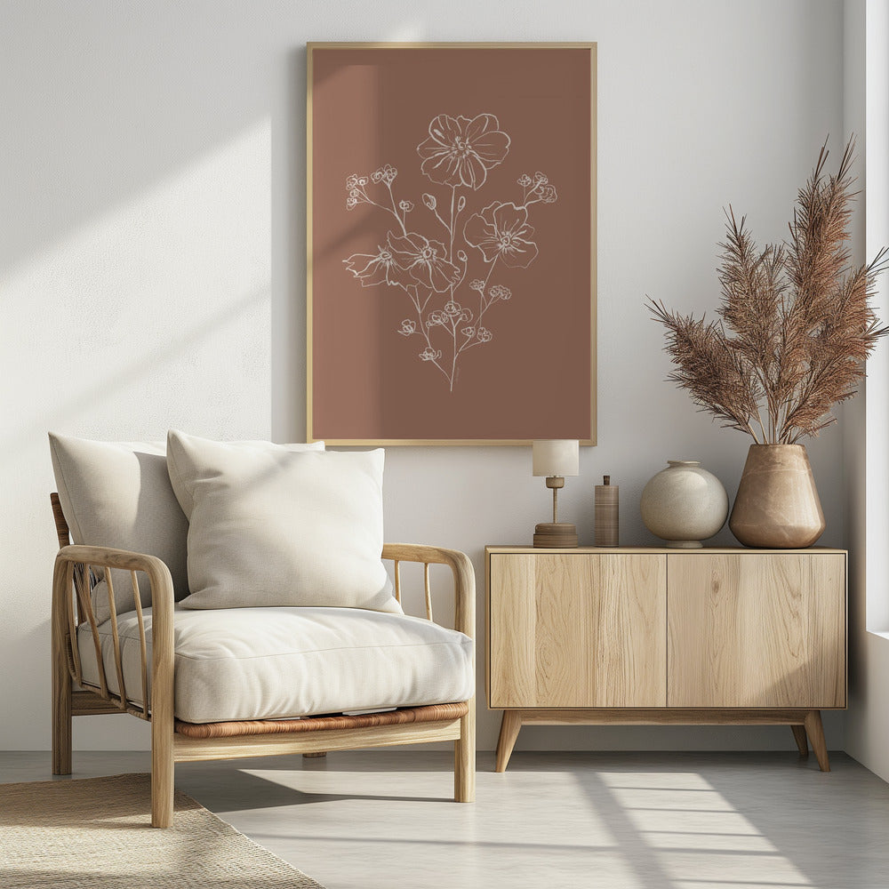 Wildrosenstrauß | Poster