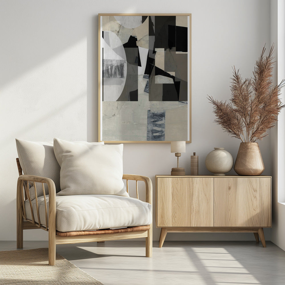 Monochrome Composition No. 2 | Poster