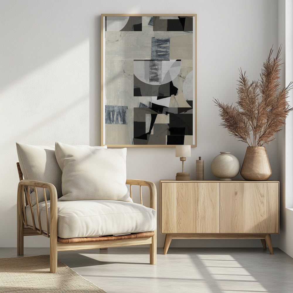 Monochrome Composition No. 3 | Poster