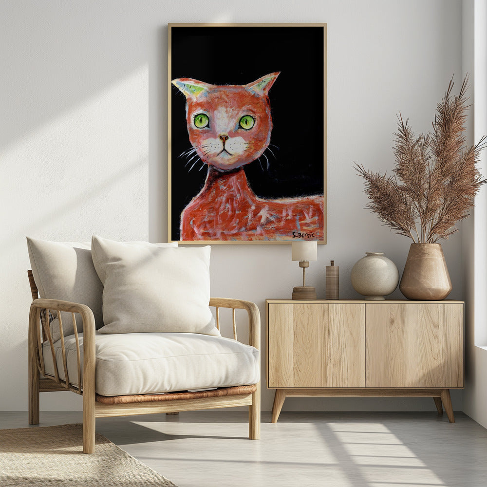 Die rote Katze | Poster