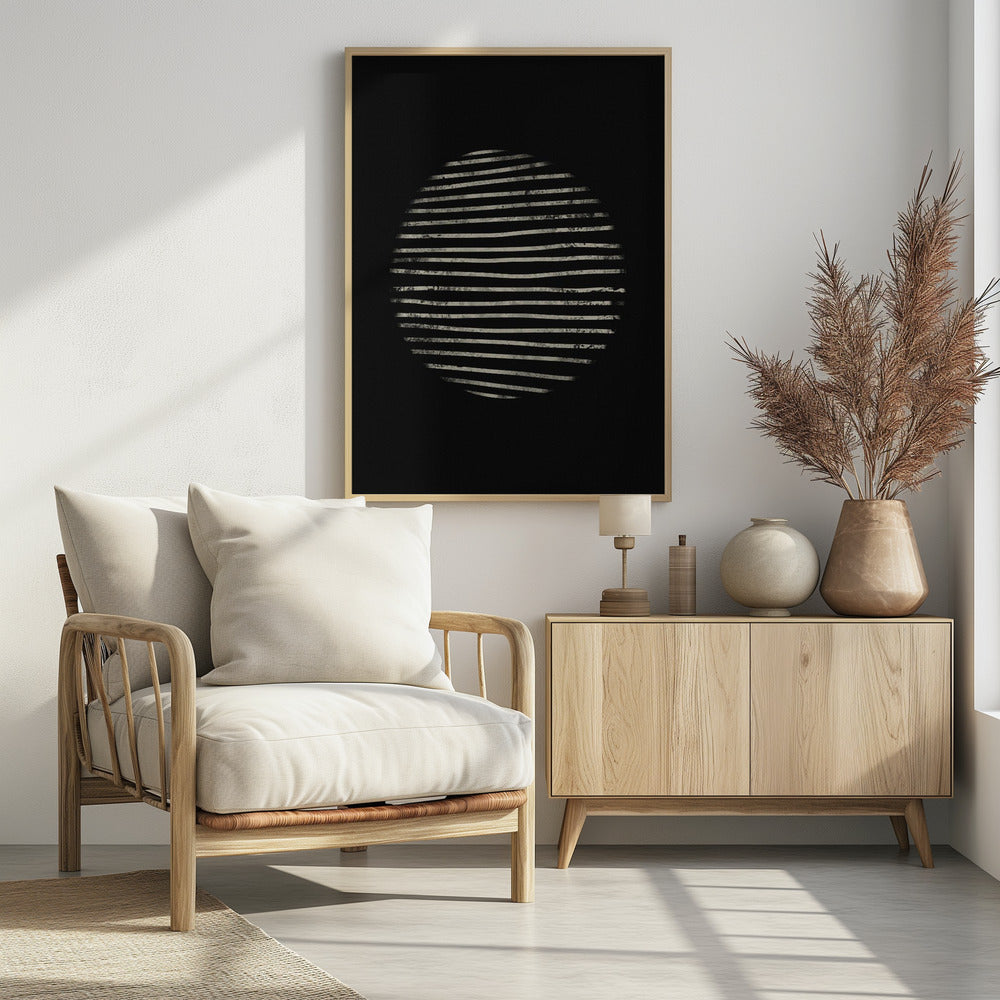 Mitternachtswind-Abstraktion | Poster