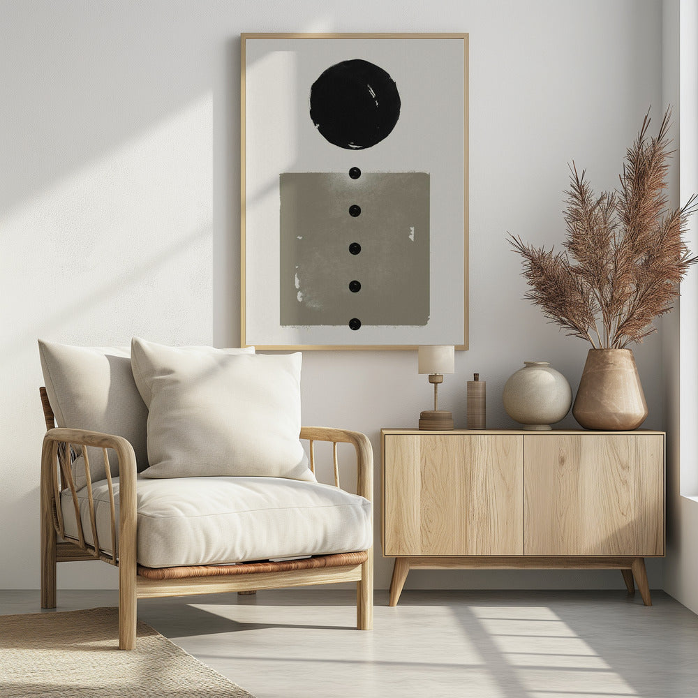 Mutterfigur Abstraktion | Poster