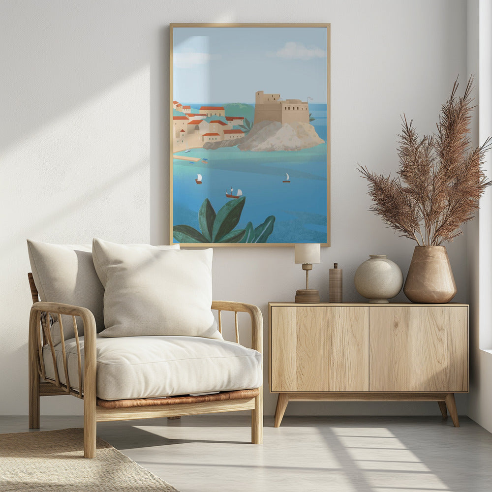 Festung von Dubrovnik | Poster