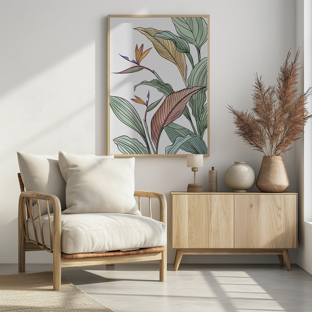 Vögel des Paradieses | Poster