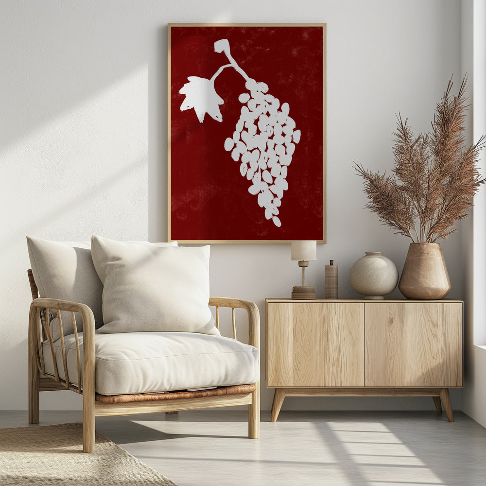 Weinreben-Silhouette | Poster