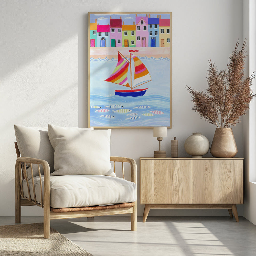 Das Fischerboot | Poster