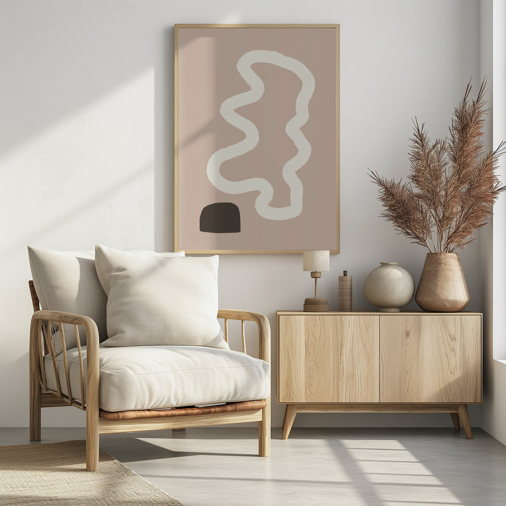 Abstrakter Weg | Poster