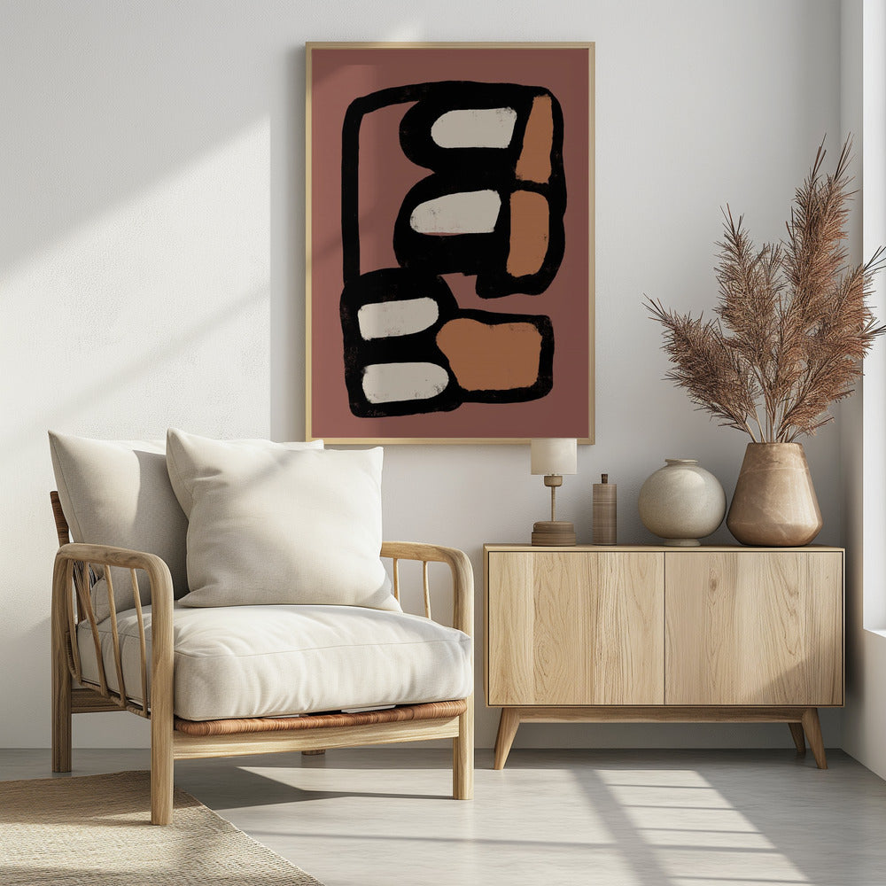 Oval abstract | Poster