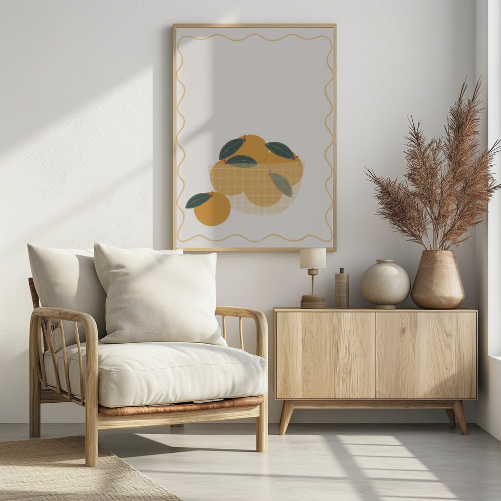 Bowl of Oranges | Poster