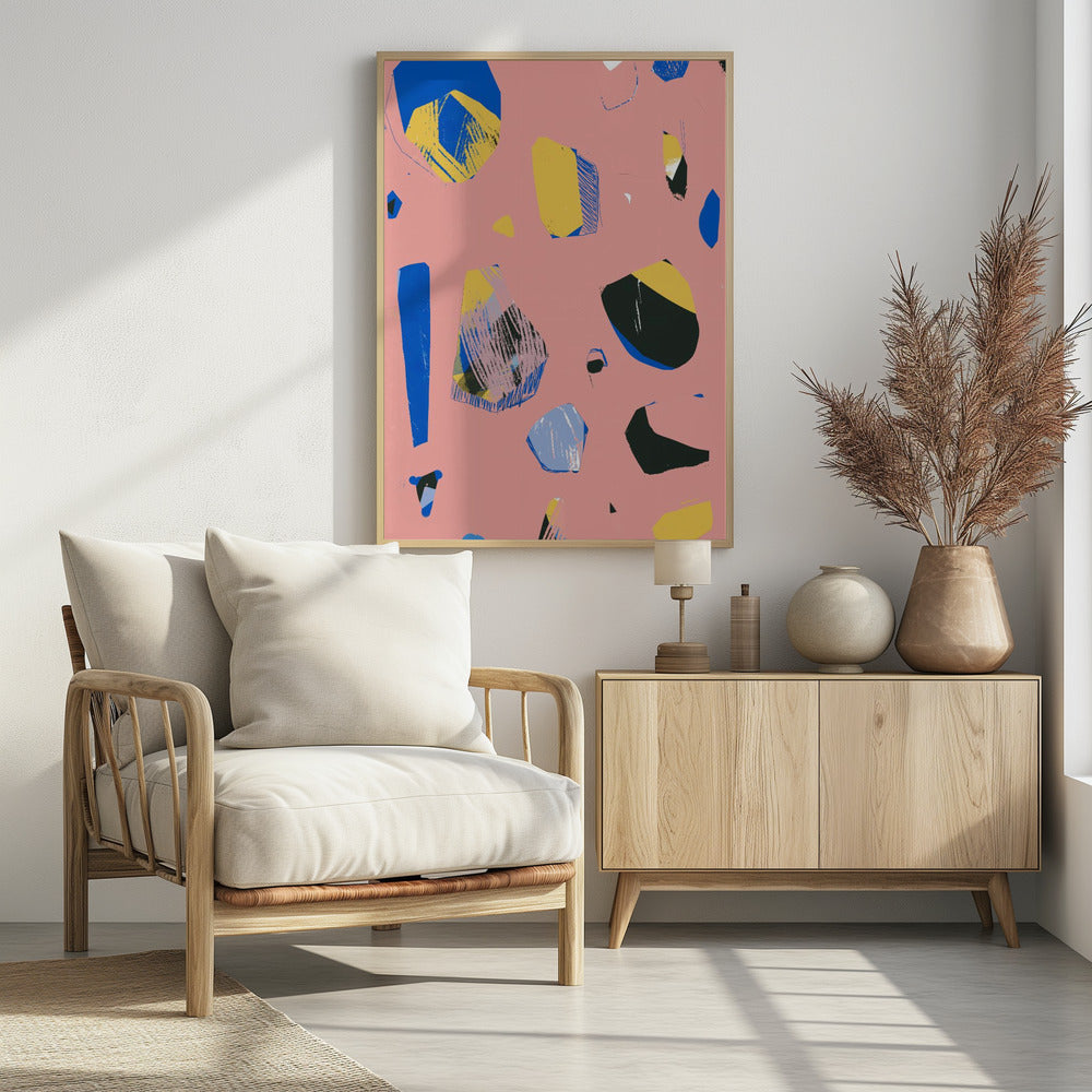 Felsen Pink | Poster