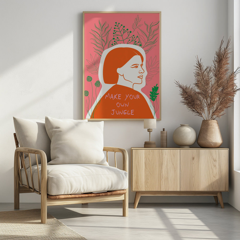 Gestalte deinen Dschungel | Poster