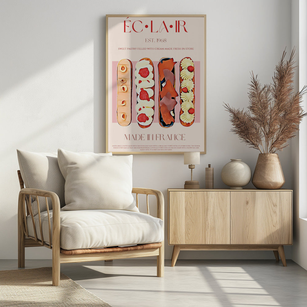 Französischer Gebäckgenuss | Poster