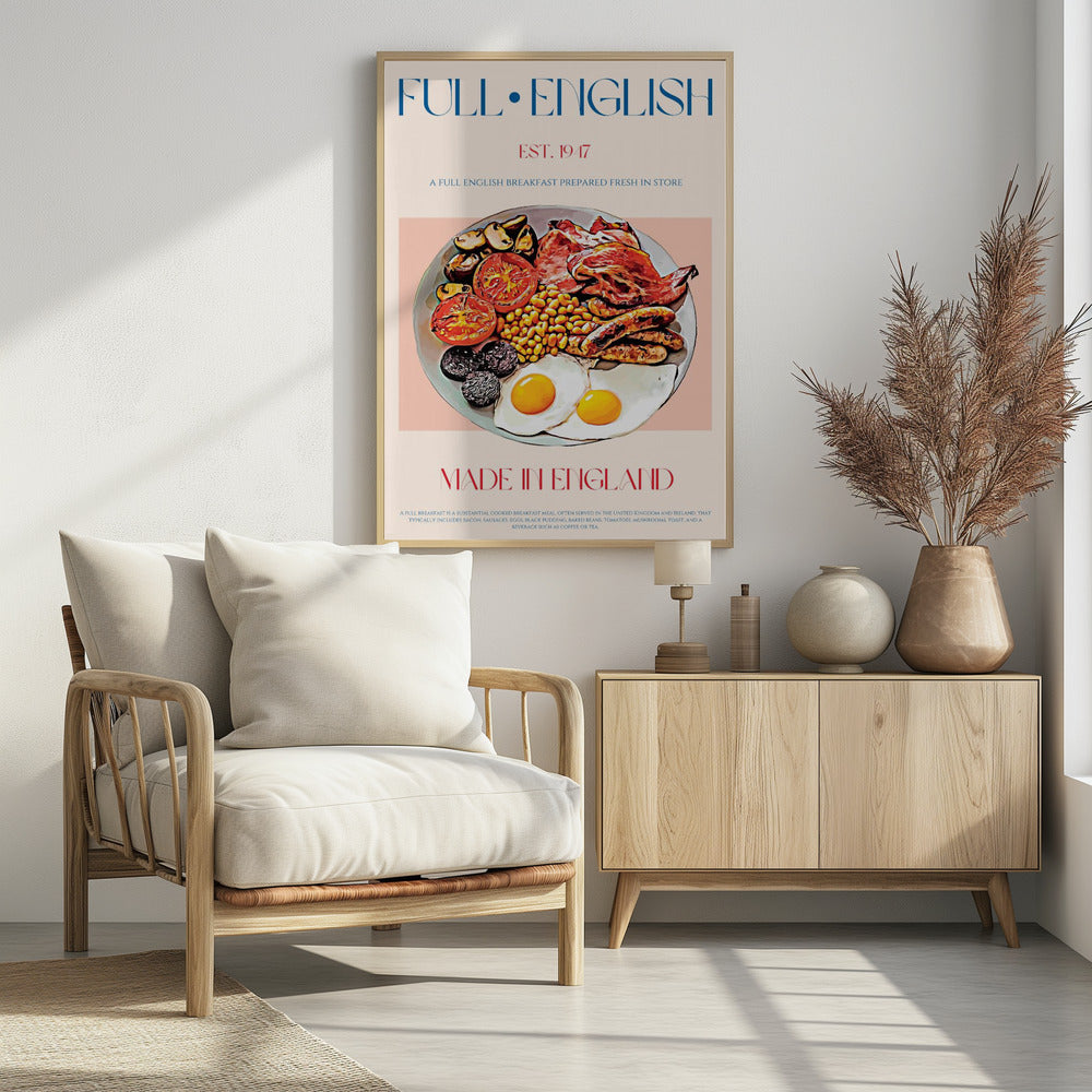 Traditionelles englisches Frühstück | Poster