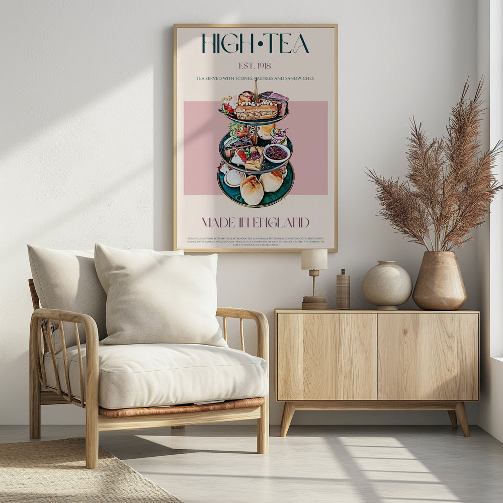 Elegant High Tea | Poster