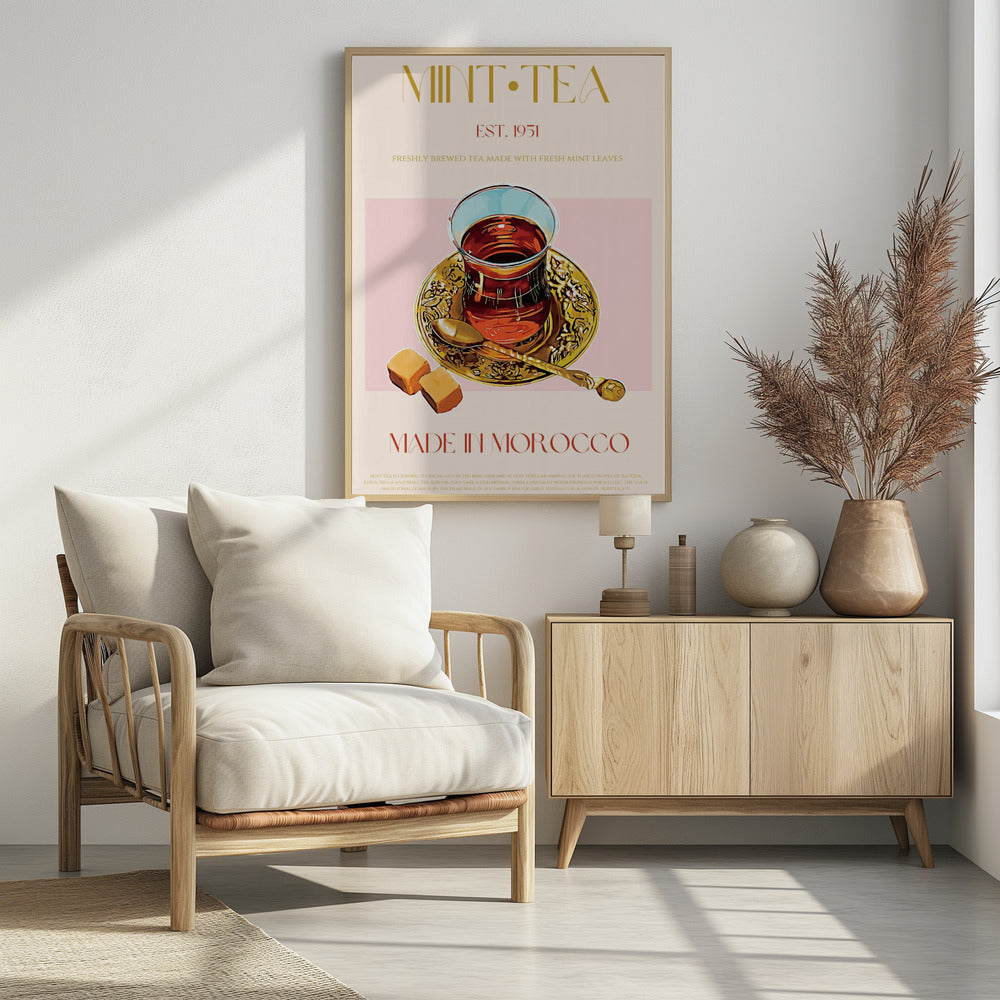 Marokkanischer Minztee | Poster