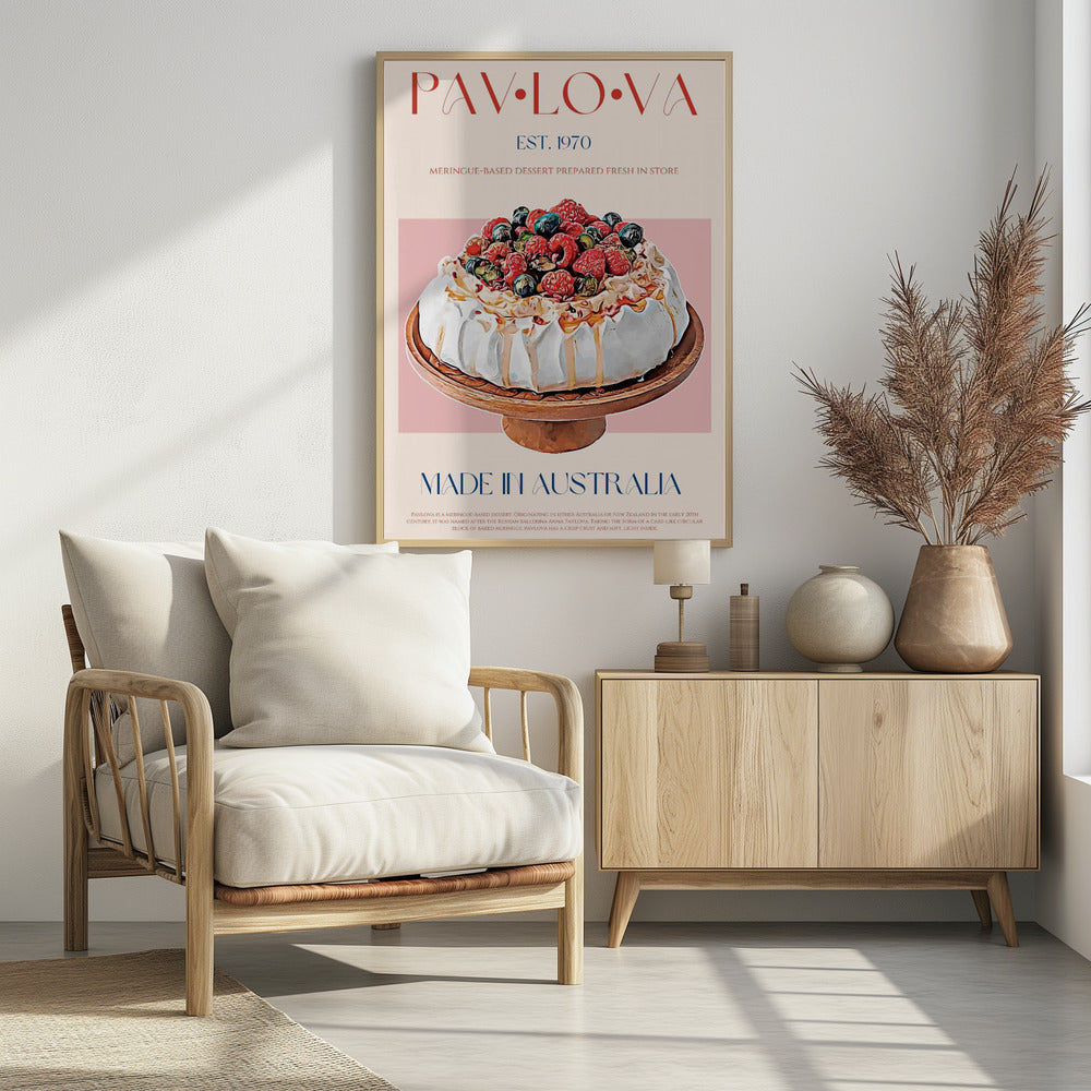 Berry Pavlova Delight | Poster