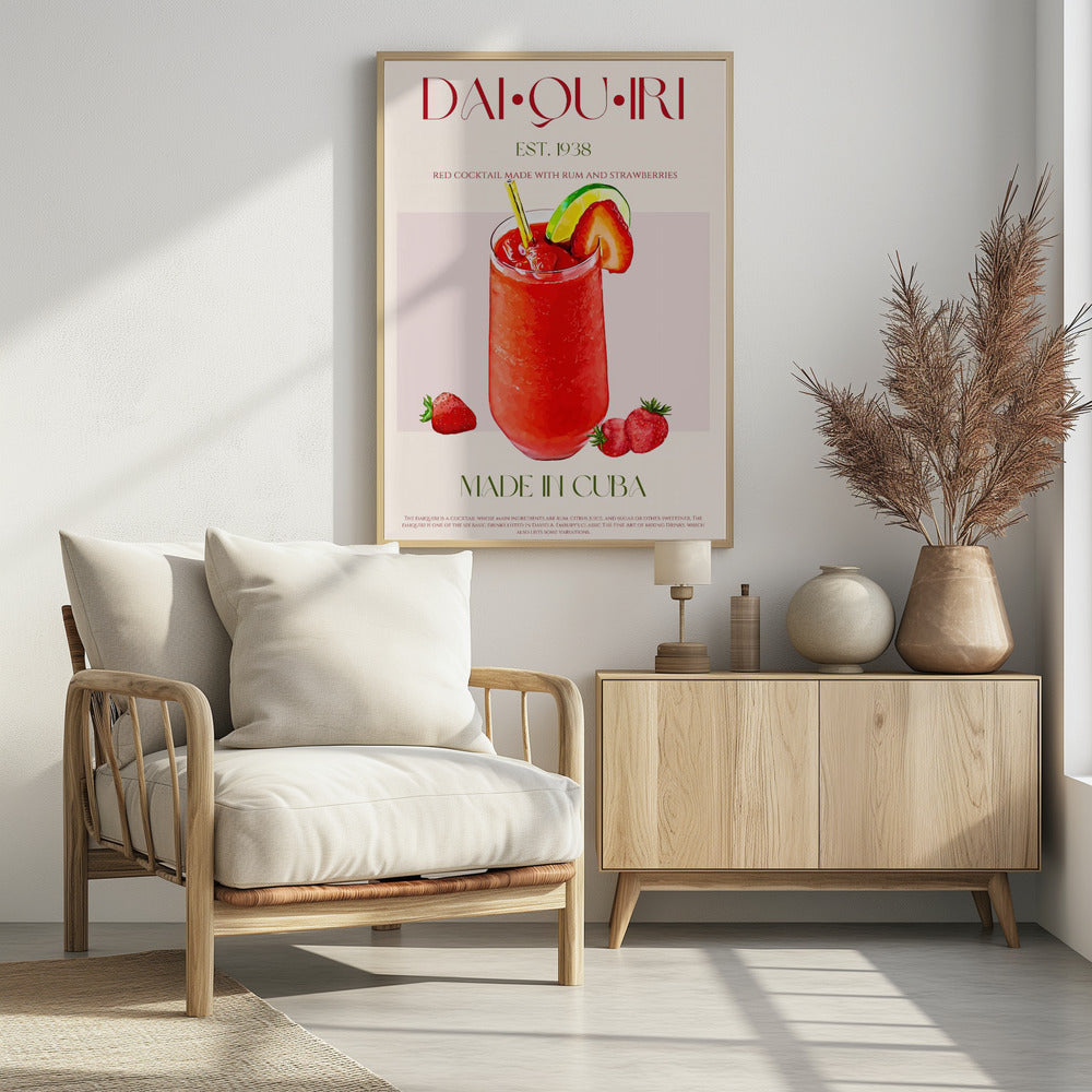 Kubanischer Daiquiri-Genuss | Poster