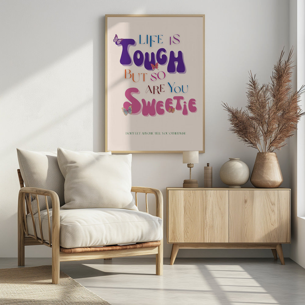 Bunte typografische Kunst | Poster
