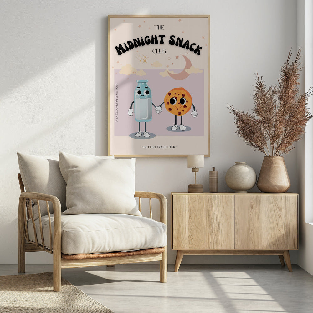 Milch & Keks-Duo | Poster