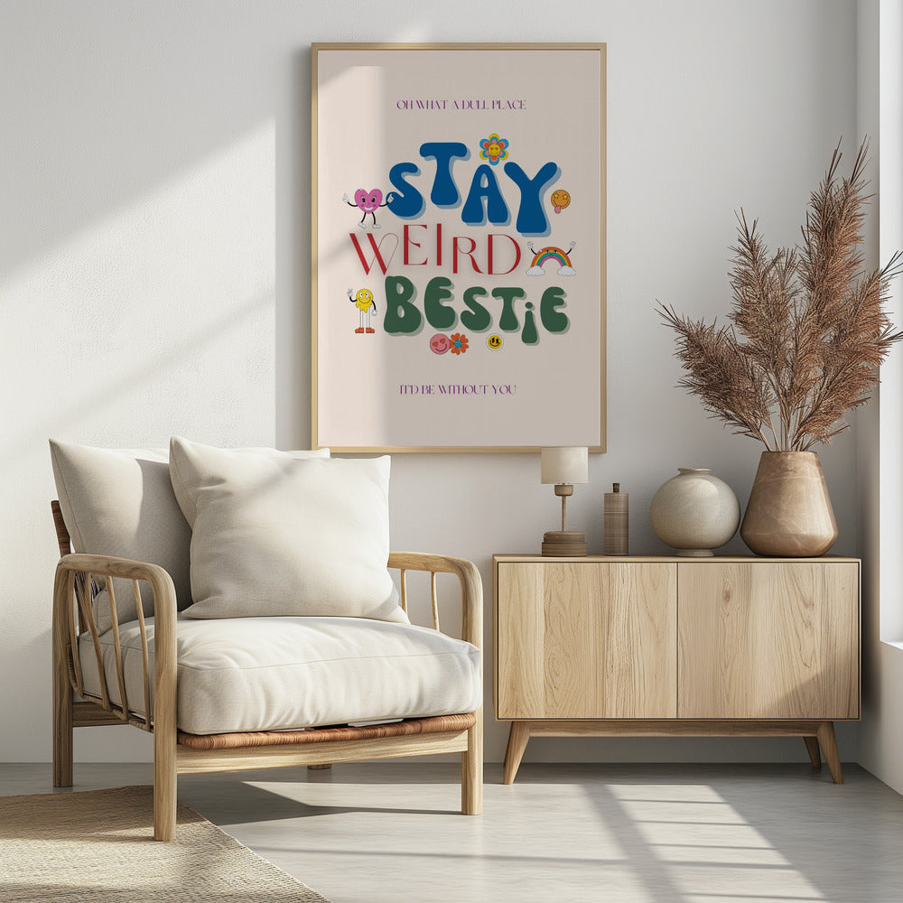 Vibrant Friendship Vibes | Poster