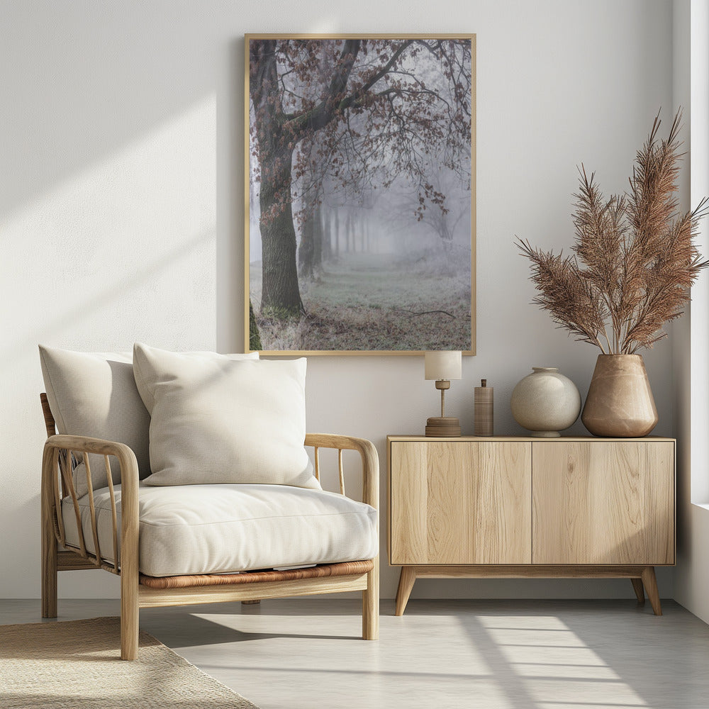 Nebliger Wintermorgen 3 | Poster